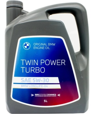 Моторное масло BMW TwinPower Turbo LL-04 5W-30 5Л 83215B65F02