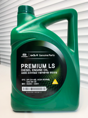 Моторное масло HYUNDAI-KIA PREMIUM LS DIESEL 5W30 6л 0520000611
