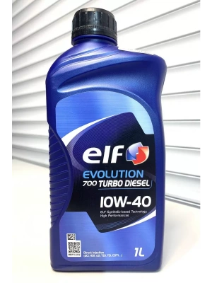 Моторное масло ELF 10W-40 5L EVOLUTION 700 TURBO DIESEL 1л 214126