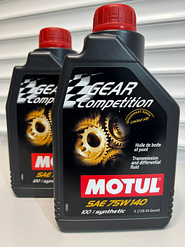 Трансмиссионное масло MOTUL Gear FF 75W140 1л 105779