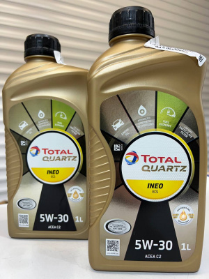 Моторное масло TOTAL QUARTZ INEO ECS 5W-30 1л 213768