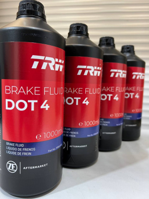 Жидкость тормозная TRW DOT 4 1л PFB401SE