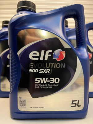 Моторное масло ELF 5W-30 EVOLUTION 900 SXR 5л 213894