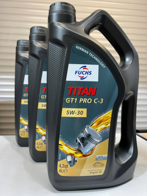 Моторное масло TITAN 5W30 GT1 PRO C-3 4л 602003553