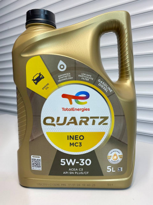 Моторное масло TOTAL QUARTZ INEO MC3 5W-30 5л 213698
