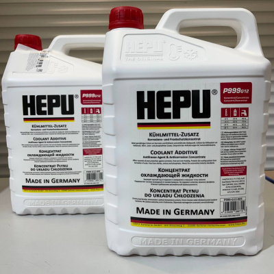 Антифриз красный HEPU G12 5л (концентрат) P999G12005
