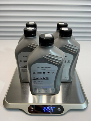VAG Volkswagen 0W-20  Group Longlife IV FE 1л