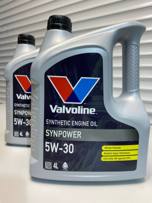 Моторное масло VALVOLINE SYNPOWER 5W30 4л 872378
