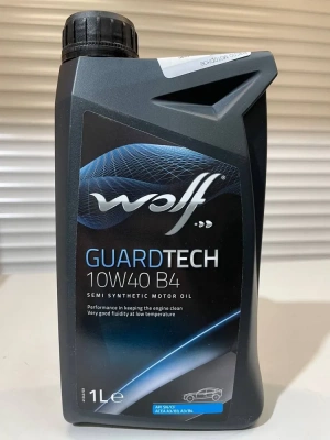 Моторное масло WOLF Guardtech B4 10W-40 1л 23127/1