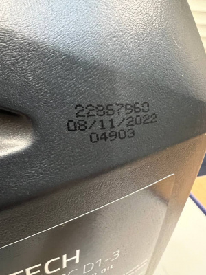 WOLF OFFICIALTECH 5W-30 IL D1 ILSAC GF-6A(старое название EcoTech 5W30 SP/RC D1-3 dexos1) 5л 16175/5 16185/5