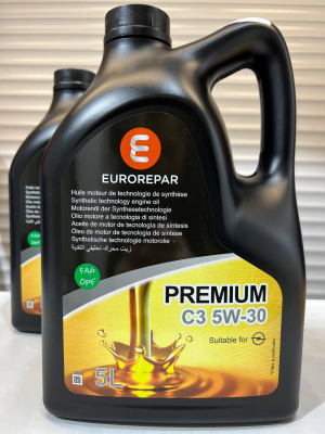 Моторное масло EUROREPAR PREMIUM C3 5W30 5л 1635764980