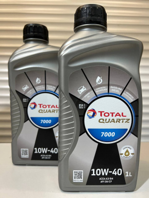 Моторное масло TOTAL QUARTZ 7000 10W-40 1л 214110