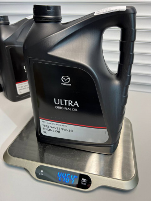 Моторное масло MAZDA 5W-30 Original Oil Ultra 5л 214205