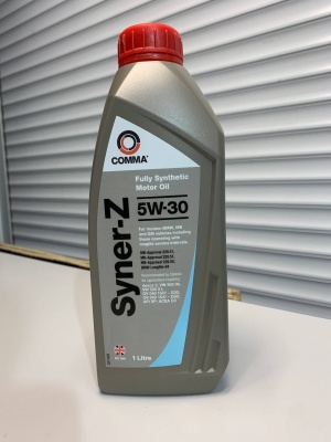 Моторное масло COMMA 5W-30 Syner-Z 1л SYZ1L
