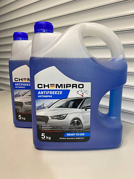 Антифриз синий CHEMIPRO G11 5кг. CH036