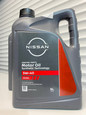 Моторное масло NISSAN 5W-40 MOTOR OIL FS 5л KE90090042, KE900-90042, KE90090042R