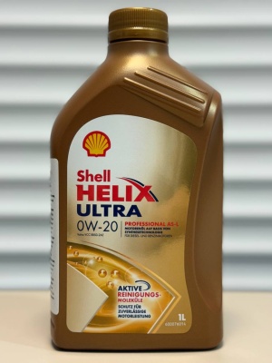 Моторное масло SHELL HELIX ULTRA Professional AS-L 0W-20 1л 550045103