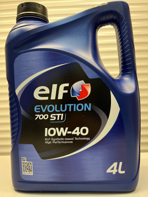 Моторное масло ELF 10W-40 EVOLUTION 700 STI 4л 214120