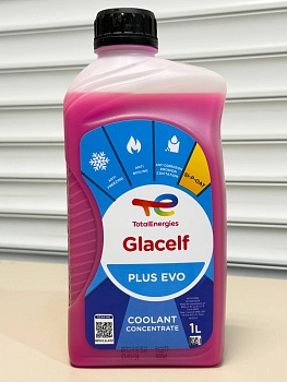 TOTAL Glacelf Plus EVO G12EVO G13 G12++ BMW LC87,LC18 концентрат фиолет. 1л  230153
