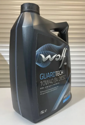 Моторное масло WOLF Guardtech B4 Diesel 10W-40 5л 23126/5