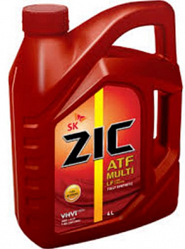 Гидравлическая жидкость ZIC ATF Multi LF SP-IV 4л 162665