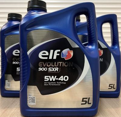 Моторное масло ELF 5W-40 EVOLUTION 900 SXR 5л 213913