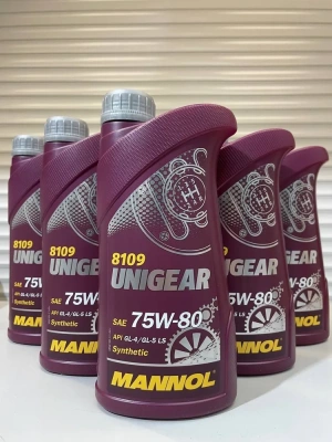 Трансмиссионное масло MANNOL 75W80 GL-4/GL-5 1л 8109