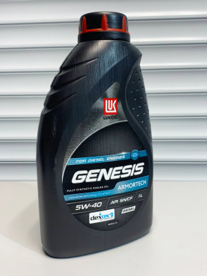 Моторное масло ЛУКОЙЛ GENESIS ARMORTECH DIESEL 5W40 1л 3150233