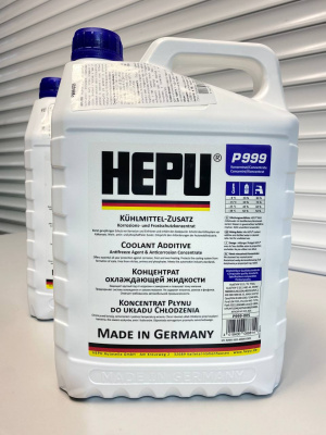 Антифриз синий HEPU G11 5л (концентрат) P999005