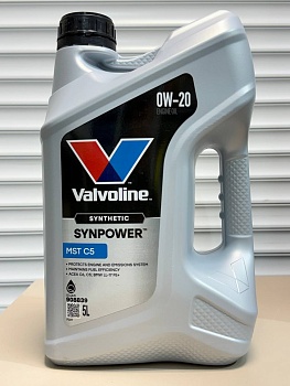 Моторное масло VALVOLINE SYNPOWER MST C5 0W20 1л 908839 