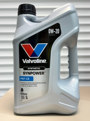 Моторное масло VALVOLINE SYNPOWER MST C5 0W20 1л 908839 
