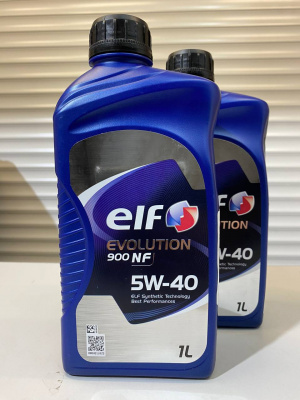 Моторное масло ELF 5W-40 EVOLUTION 900 NF 1л 213911