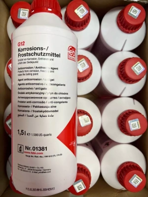 Антифриз красный FEBI 1.5L G12 (концентрат) 01381