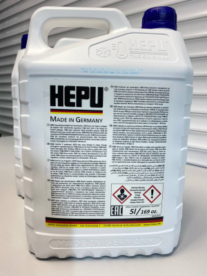 Антифриз синий HEPU G11 5л (концентрат) P999005