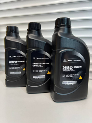 Моторное масло HYUNDAI-KIA 5W-30 Turbo SYN Gasoline 1л 0510000141