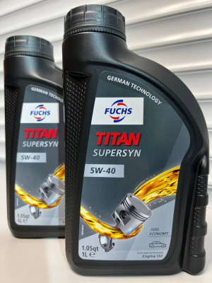 Моторное масло TITAN Supersyn 5W-40 1л 602003195