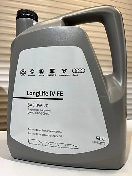 Volkswagen Group Longlife IV FE 0W-20 5 Л