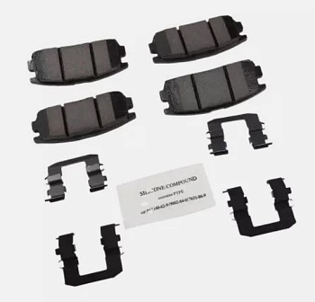 Колодки тормозные задние GM ACDELCO 19171816