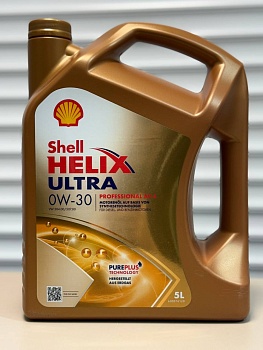 SHELL HELIX ULTRA Professional AV-L 0W-30 5л 550046304