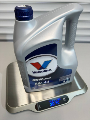 Моторное масло VALVOLINE SynPower 5W-40 4л 872381