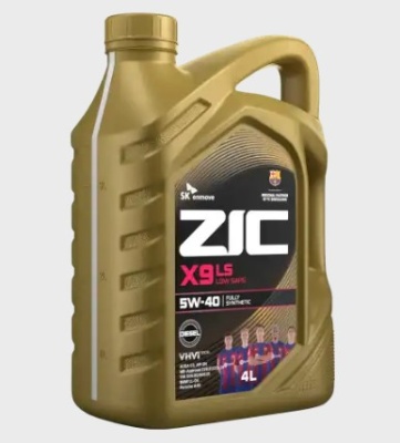 Моторное масло ZIC X9 LS DIESEL 5W40 4л 162609