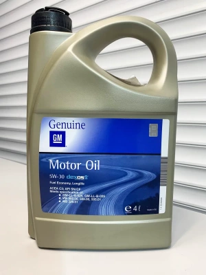 Моторное масло GM 5W-30 dexos2 4л 93165556