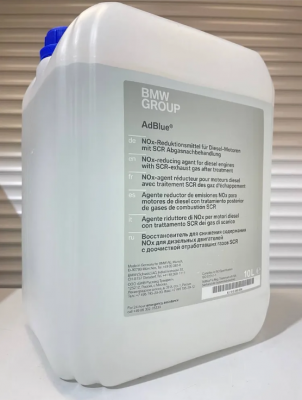Раствор мочевины BMW Жидкость Adblue для дизельных двигателей 83195B55BD9, 83192295606 10л
