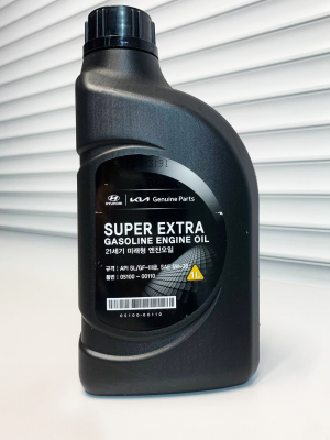 Моторное масло HYUNDAI-KIA SUPER EXTRA GASOLINE 5W30 1л 0510000110