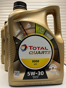 Моторное масло TOTAL QUARTZ 9000 FUTURE NFC 5W-30 5л 213835