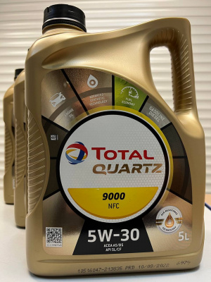 Моторное масло TOTAL QUARTZ 9000 FUTURE NFC 5W-30 5л 213835