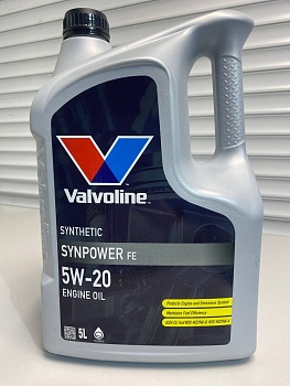 Моторное масло VALVOLINE SYNPOWER FE 5W20 5л 872556