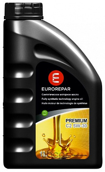 Моторное масло EUROREPAR PREMIUM C2 5W30 1л 1635764480