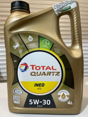 Моторное масло TOTAL QUARTZ INEO ECS 5W-30 4л 213685