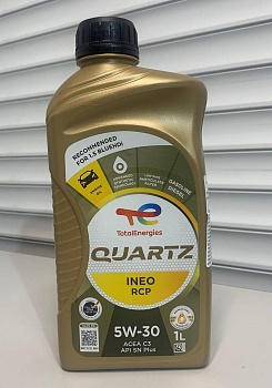 Моторное масло TOTAL QUARTZ INEO RCP 5W30 1л 213130